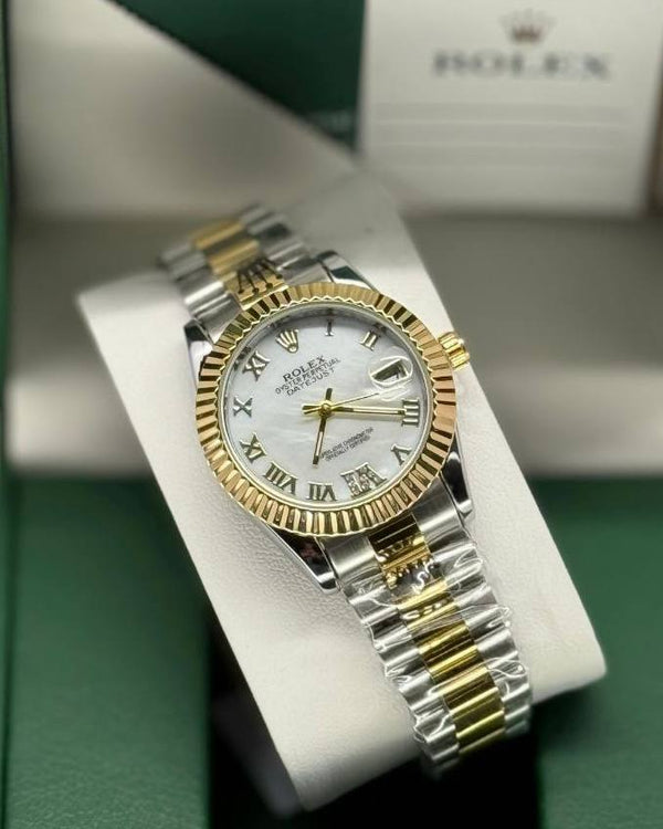 שעון יד רולקס לנשים 30 מ״מ – רמת AAA, כולל קופסה יוקרתית (21)