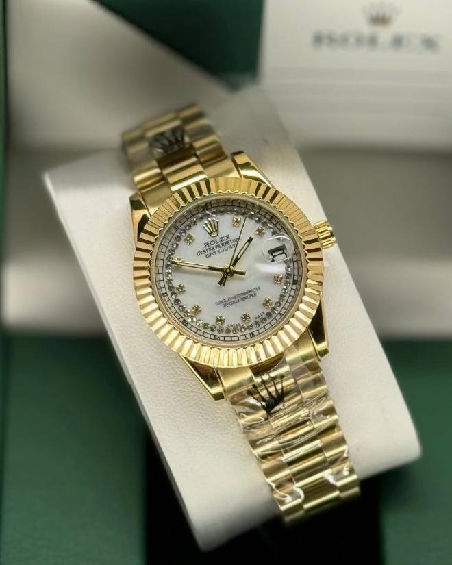 שעון יד רולקס לנשים 30 מ״מ – רמת AAA, כולל קופסה יוקרתית (25)