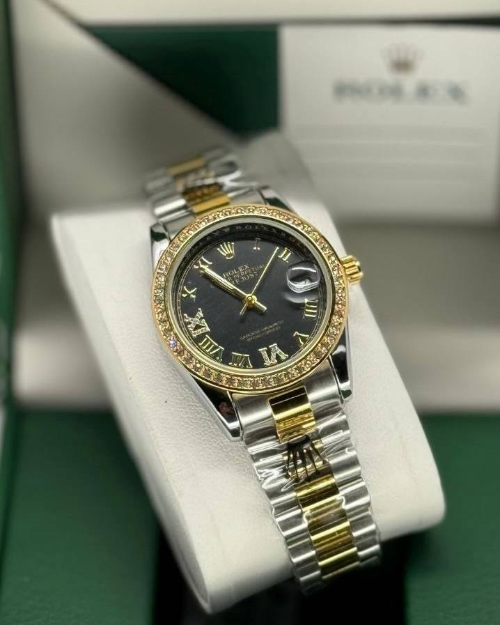 שעון יד רולקס לנשים 30 מ״מ – רמת AAA, כולל קופסה יוקרתית (54)