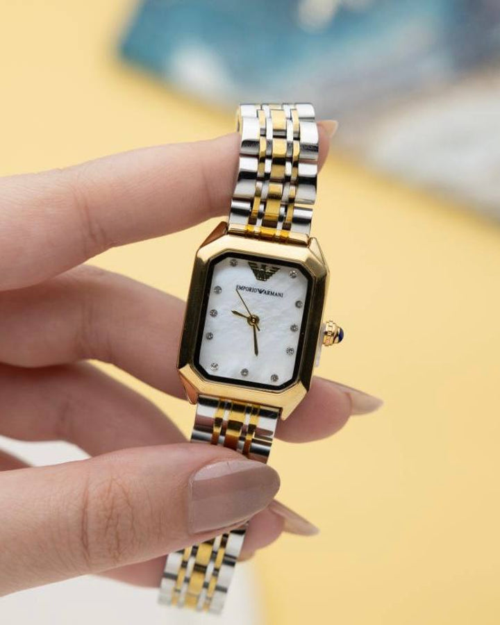 שעון יד אמפוריו ארמני לנשים 30 מ״מ – רמת AAA, כולל קופסה יוקרתית (6)