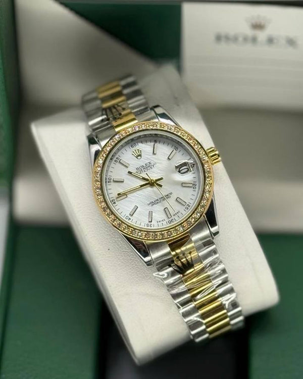שעון יד רולקס לנשים 30 מ״מ – רמת AAA, כולל קופסה יוקרתית (62)