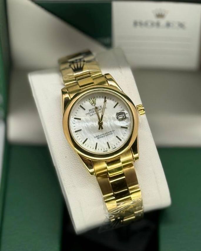 שעון יד רולקס לנשים 30 מ״מ – רמת AAA, כולל קופסה יוקרתית (66)