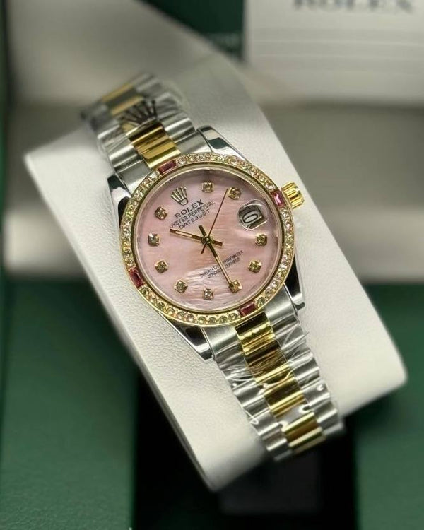 שעון יד רולקס לנשים 30 מ״מ – רמת AAA, כולל קופסה יוקרתית (71)