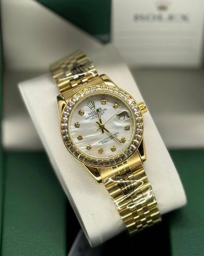 שעון יד רולקס לנשים 30 מ״מ – רמת AAA, כולל קופסה יוקרתית (74)