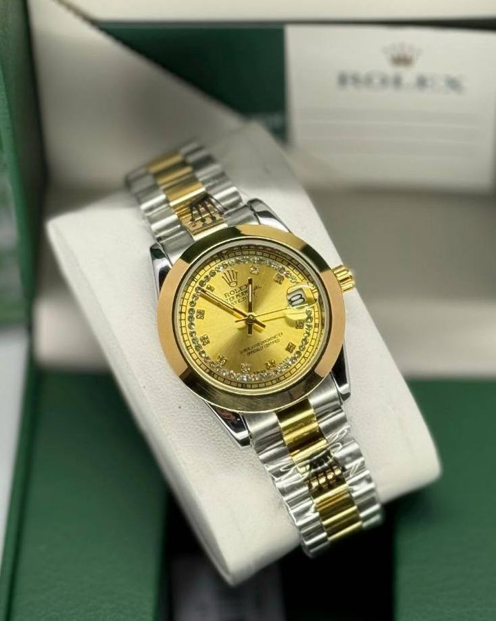 שעון יד רולקס לנשים 30 מ״מ – רמת AAA, כולל קופסה יוקרתית (76)