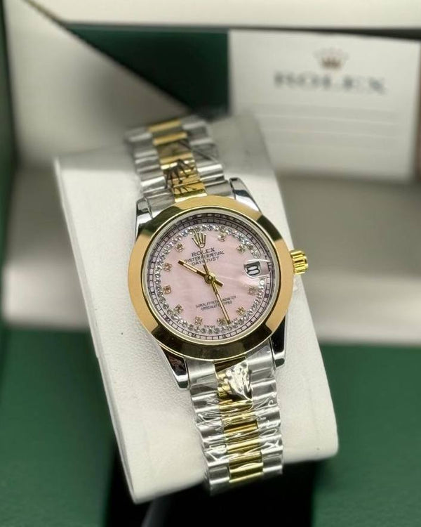 שעון יד רולקס לנשים 30 מ״מ – רמת AAA, כולל קופסה יוקרתית (77)