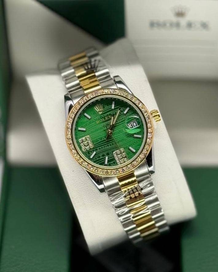 שעון יד רולקס לנשים 30 מ״מ – רמת AAA, כולל קופסה יוקרתית (78)