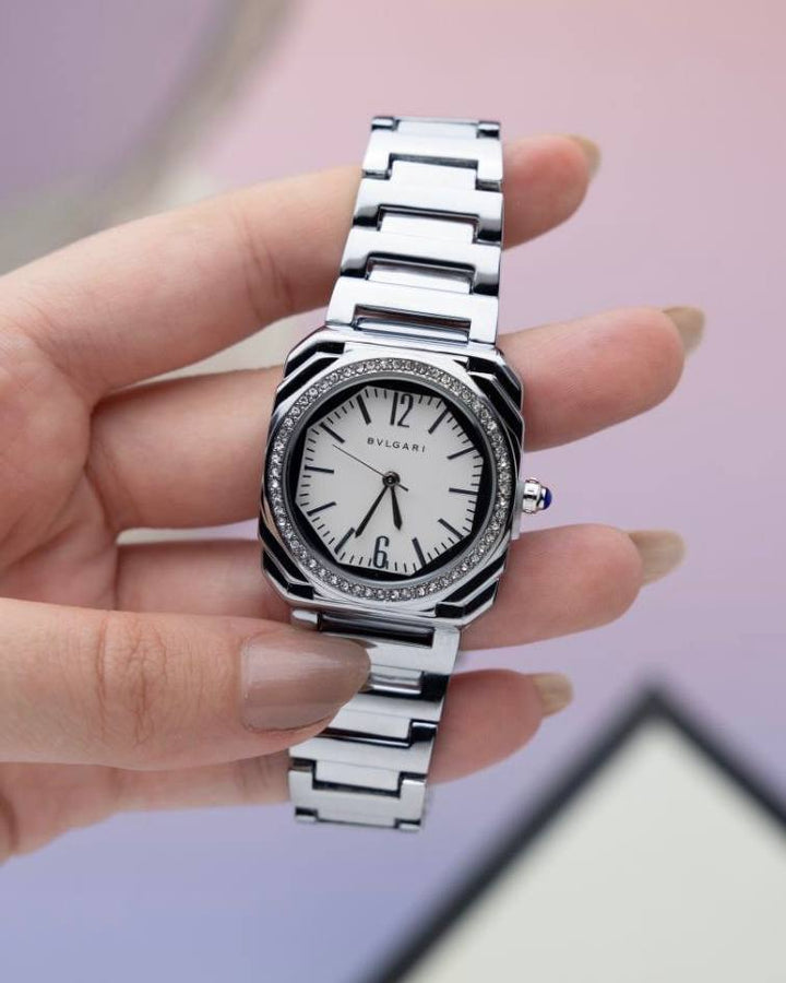 שעון יד בולגרי לנשים 32 מ״מ – רמת AAA, כולל קופסה יוקרתית (3)