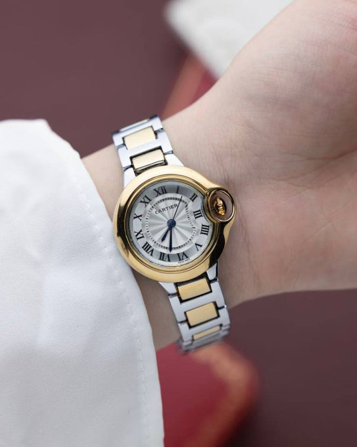 שעון יד קרטייה לנשים 33 מ״מ – רמת AAA, כולל קופסה יוקרתית (1)