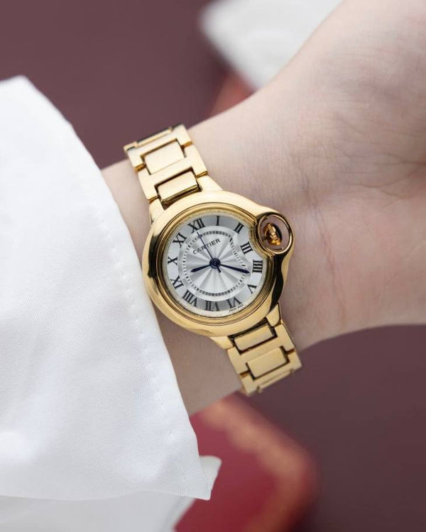 שעון יד קרטייה לנשים 33 מ״מ – רמת AAA, כולל קופסה יוקרתית (5)