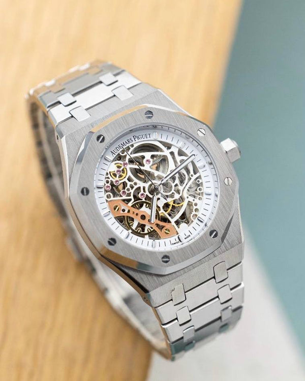 שעון יד אודמר פיגה לגברים 41 מ״מ – רמת 11 מאסטר, מנגנון אוטומטי שווייצרי, כולל קופסה וניירות מקוריים (1)