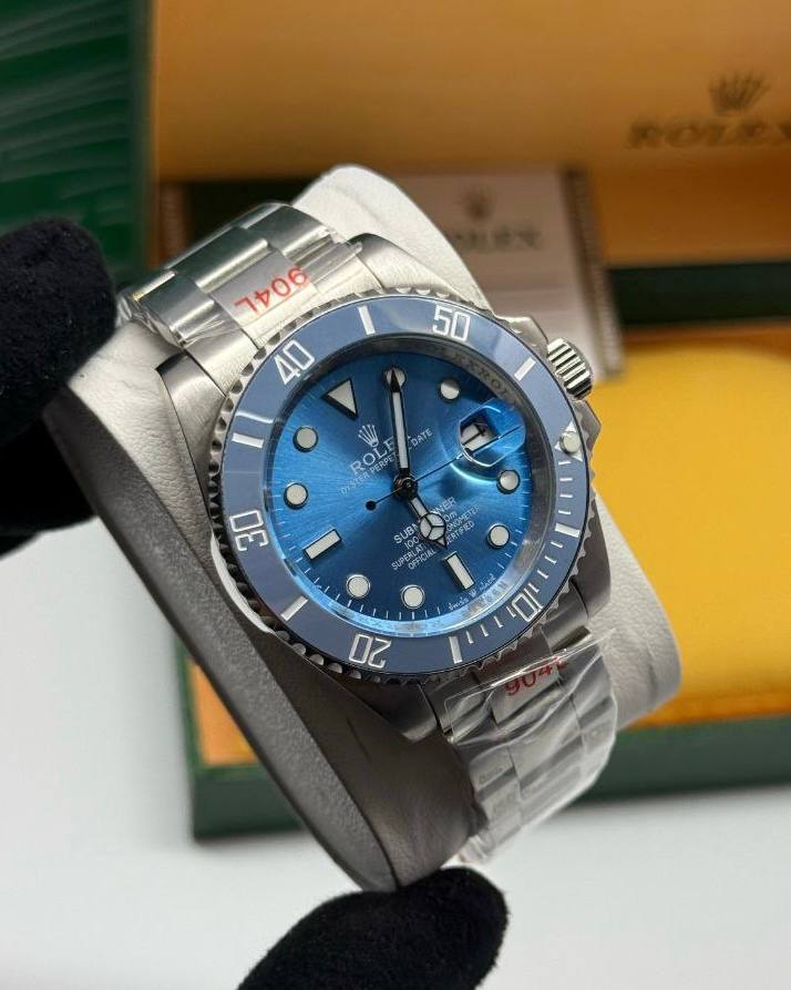 שעון יד רולקס לגברים 41 מ״מ – רמת 11 מאסטר, מנגנון אוטומטי שווייצרי, כולל קופסה וניירות מקוריים (13)