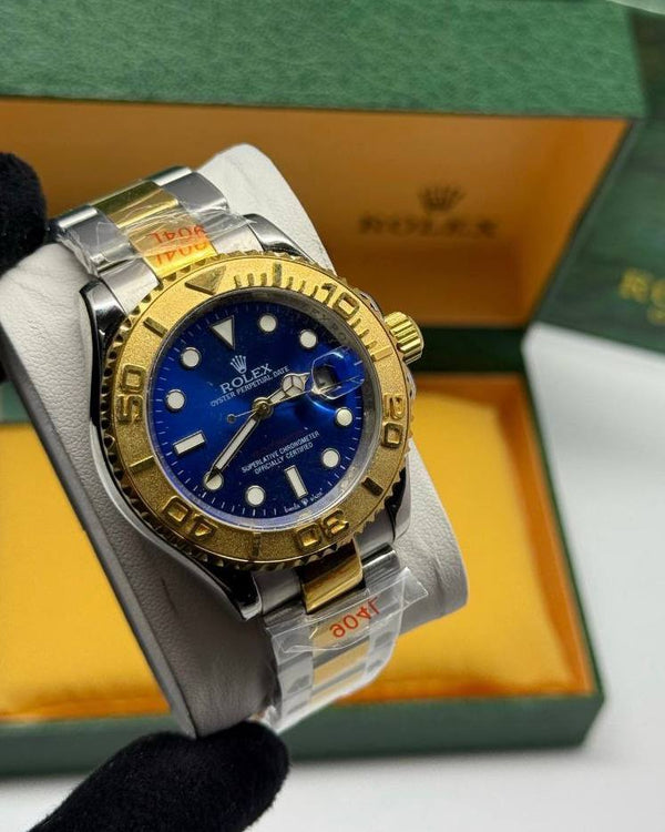 שעון יד רולקס לגברים 41 מ״מ – רמת 11 מאסטר, מנגנון אוטומטי שווייצרי, כולל קופסה וניירות מקוריים (15)