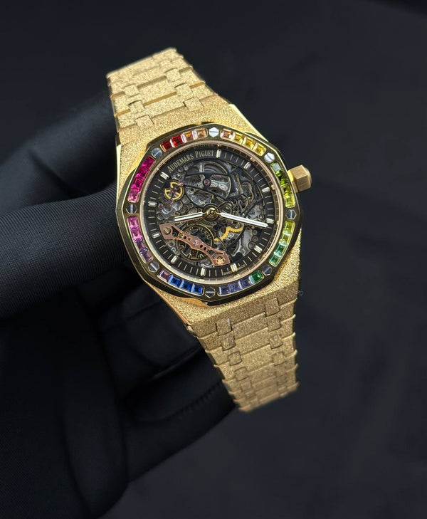 שעון יד אודמר פיגה לגברים 41 מ״מ – רמת 11 מאסטר, מנגנון אוטומטי שווייצרי, כולל קופסה וניירות מקוריים (16)