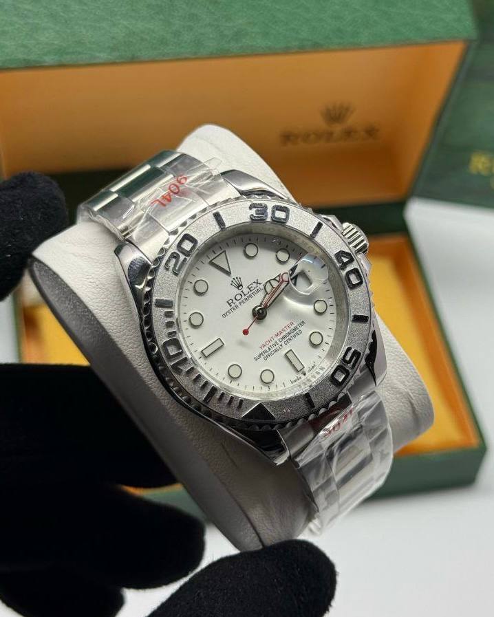 שעון יד רולקס לגברים 41 מ״מ – רמת 11 מאסטר, מנגנון אוטומטי שווייצרי, כולל קופסה וניירות מקוריים (16)