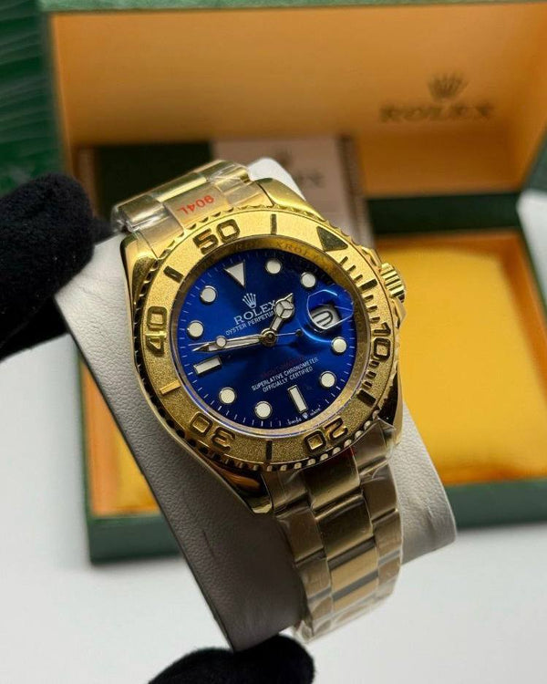 שעון יד רולקס לגברים 41 מ״מ – רמת 11 מאסטר, מנגנון אוטומטי שווייצרי, כולל קופסה וניירות מקוריים (17)