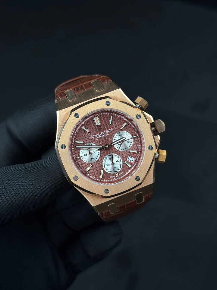 שעון יד אודמר פיגה לגברים 41 מ״מ – רמת 11 מאסטר, מנגנון אוטומטי שווייצרי, כולל קופסה וניירות מקוריים (19)