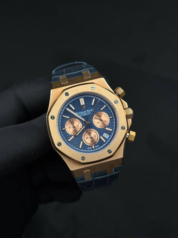 שעון יד אודמר פיגה לגברים 41 מ״מ – רמת 11 מאסטר, מנגנון אוטומטי שווייצרי, כולל קופסה וניירות מקוריים (20)