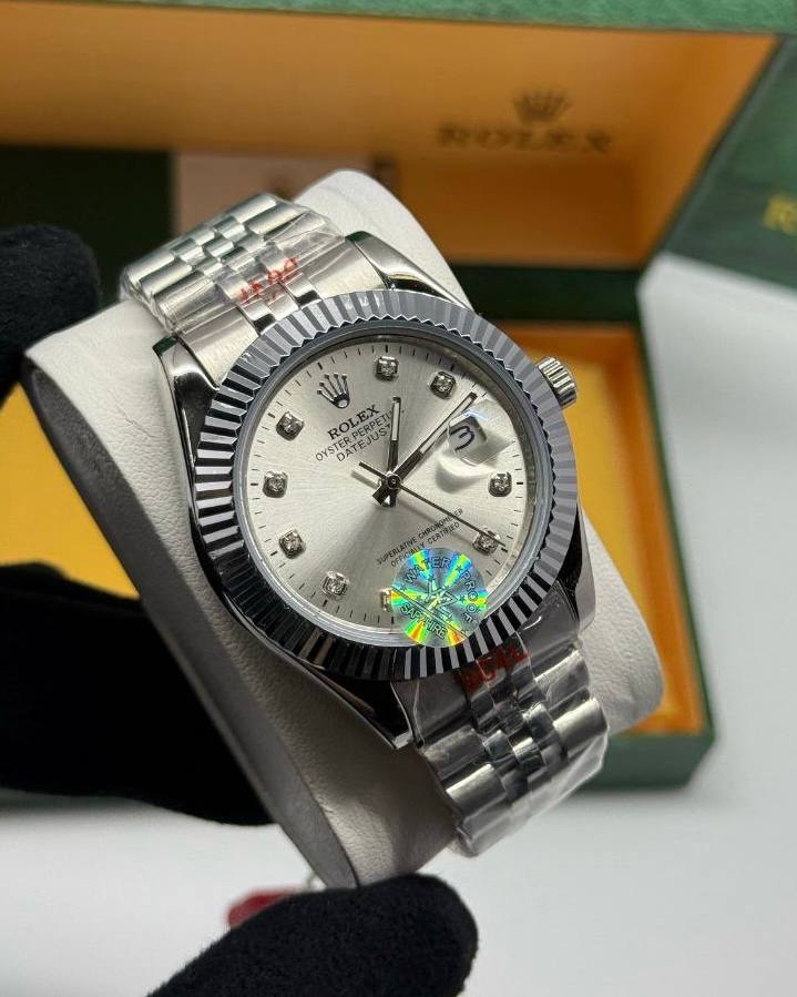 שעון יד רולקס לגברים 41 מ״מ – רמת 11 מאסטר, מנגנון אוטומטי שווייצרי, כולל קופסה וניירות מקוריים (21)