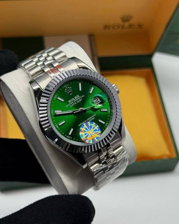 שעון יד רולקס לגברים 41 מ״מ – רמת 11 מאסטר, מנגנון אוטומטי שווייצרי, כולל קופסה וניירות מקוריים (24)