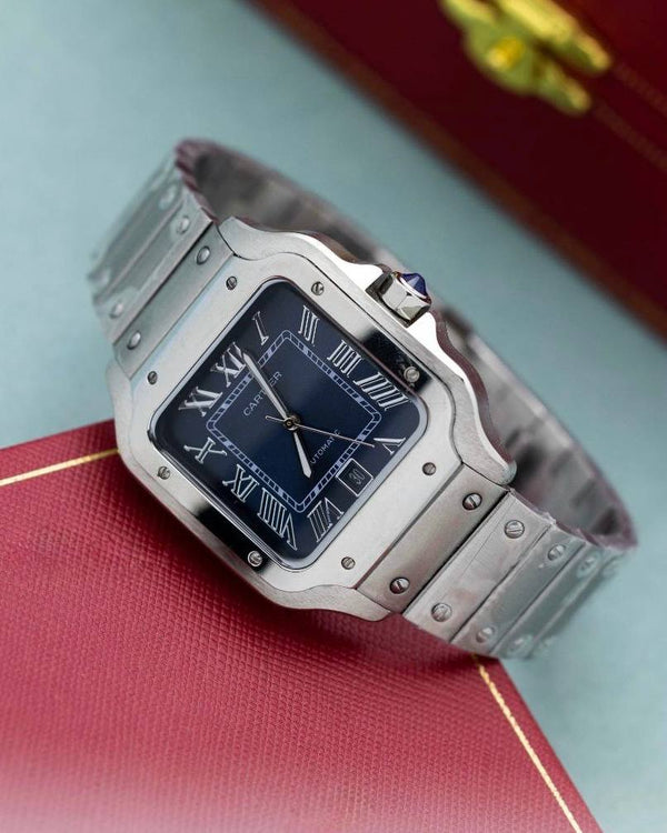 שעון יד פטק פיליפ לגברים 41 מ״מ – רמת 11 מאסטר, מנגנון אוטומטי שווייצרי, כולל קופסה וניירות מקוריים (2)