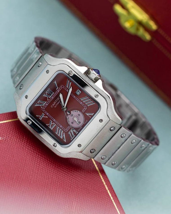 שעון יד פטק פיליפ לגברים 41 מ״מ – רמת 11 מאסטר, מנגנון אוטומטי שווייצרי, כולל קופסה וניירות מקוריים (3)