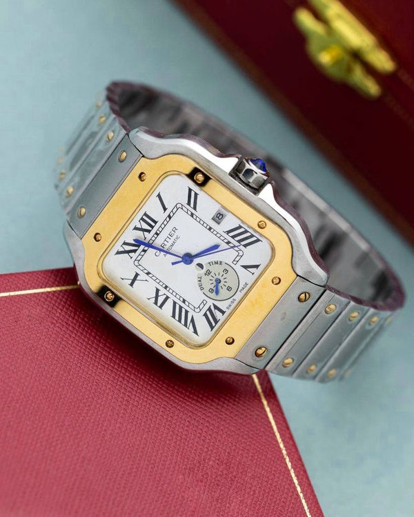 שעון יד פטק פיליפ לגברים 41 מ״מ – רמת 11 מאסטר, מנגנון אוטומטי שווייצרי, כולל קופסה וניירות מקוריים (6)