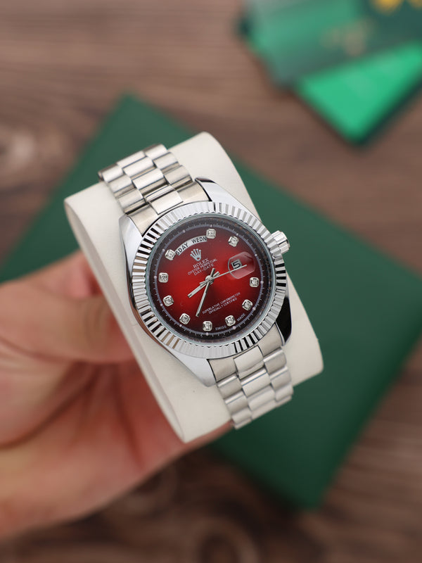 שעון יד רולקס לגברים 41 מ״מ – רמת AAA, כולל קופסה יוקרתית (103)