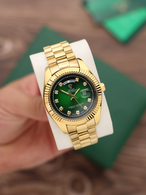 שעון יד רולקס לגברים 41 מ״מ – רמת AAA, כולל קופסה יוקרתית (106)