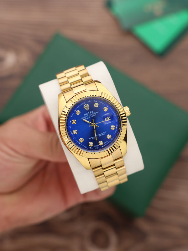 שעון יד רולקס לגברים 41 מ״מ – רמת AAA, כולל קופסה יוקרתית (108)