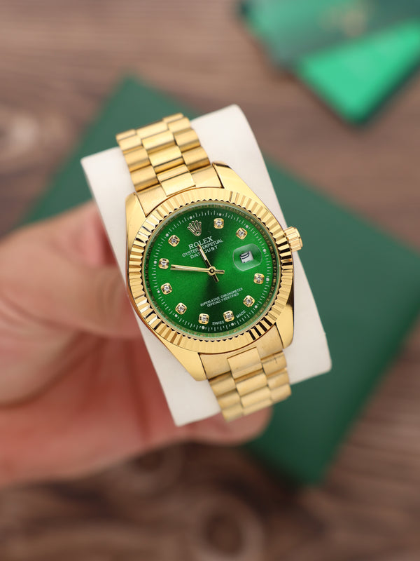 שעון יד רולקס לגברים 41 מ״מ – רמת AAA, כולל קופסה יוקרתית (109)