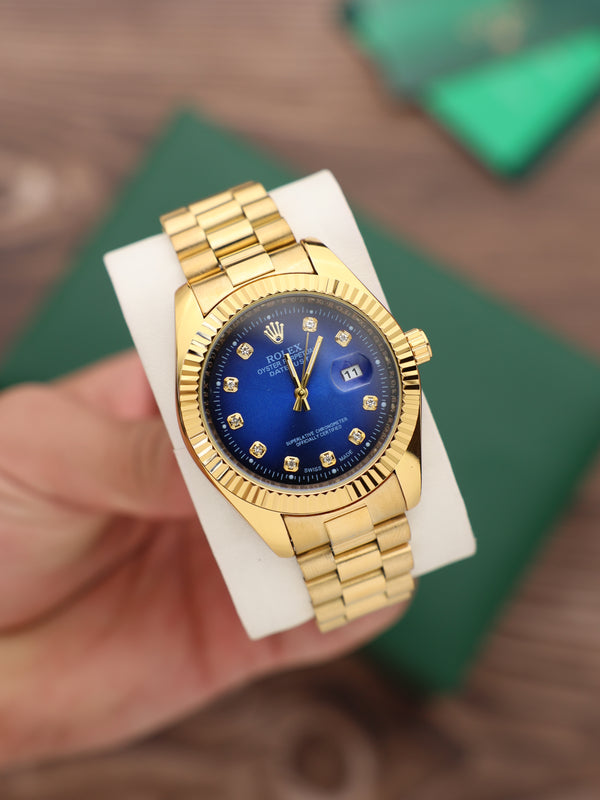 שעון יד רולקס לגברים 41 מ״מ – רמת AAA, כולל קופסה יוקרתית (112)