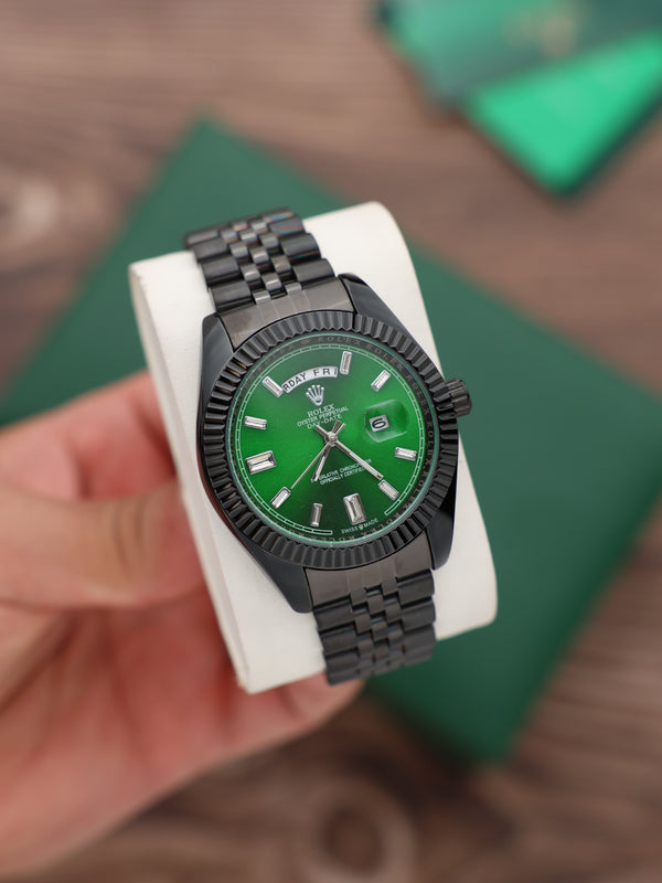 שעון יד רולקס לגברים 41 מ״מ – רמת AAA, כולל קופסה יוקרתית (117)