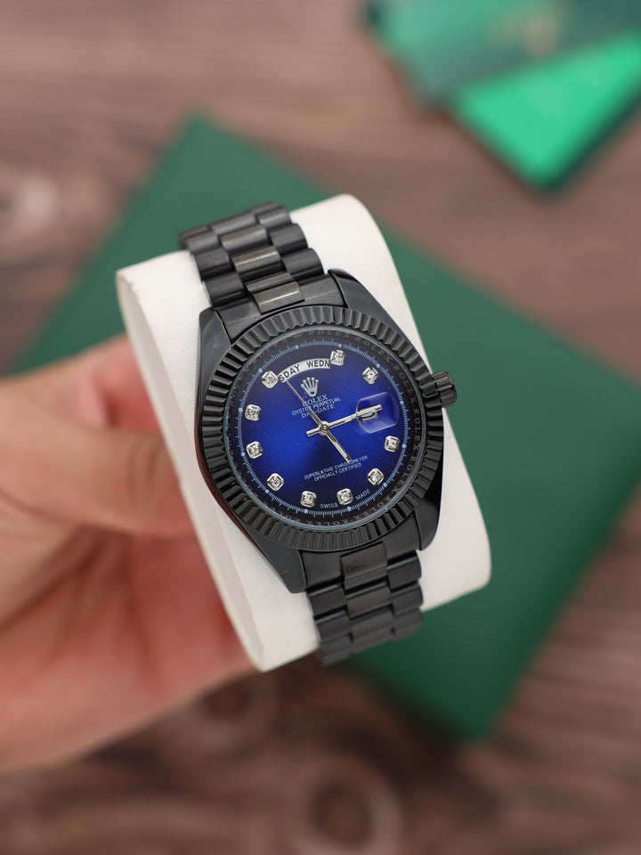 שעון יד רולקס לגברים 41 מ״מ – רמת AAA, כולל קופסה יוקרתית (118)