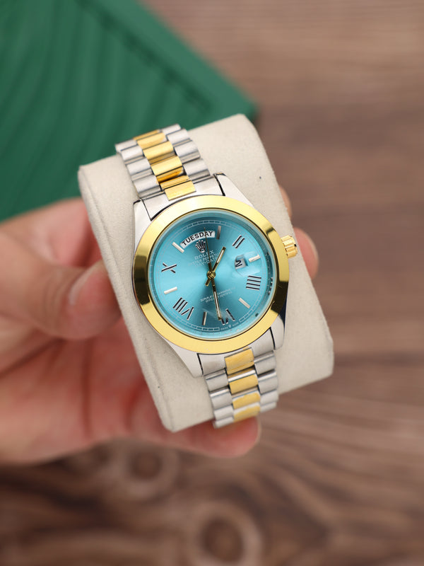 שעון יד רולקס לגברים 41 מ״מ – רמת AAA, כולל קופסה יוקרתית (120)