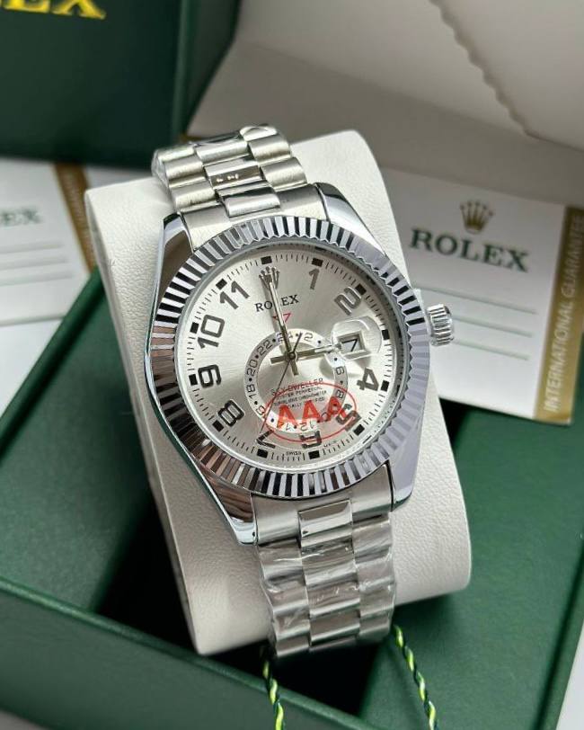 שעון יד רולקס לגברים 41 מ״מ – רמת AAA, כולל קופסה יוקרתית (128)