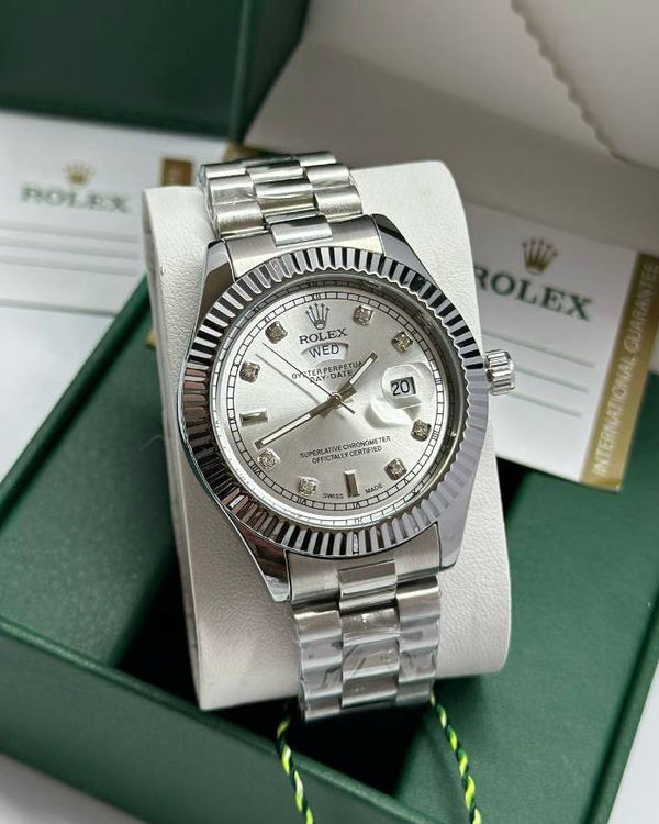 שעון יד רולקס לגברים 41 מ״מ – רמת AAA, כולל קופסה יוקרתית (17)