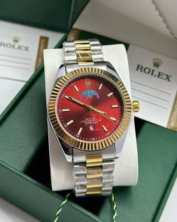 שעון יד רולקס לגברים 41 מ״מ – רמת AAA, כולל קופסה יוקרתית (19)