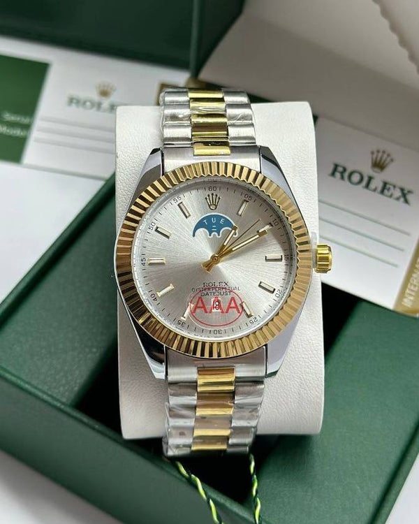 שעון יד רולקס לגברים 41 מ״מ – רמת AAA, כולל קופסה יוקרתית (20)