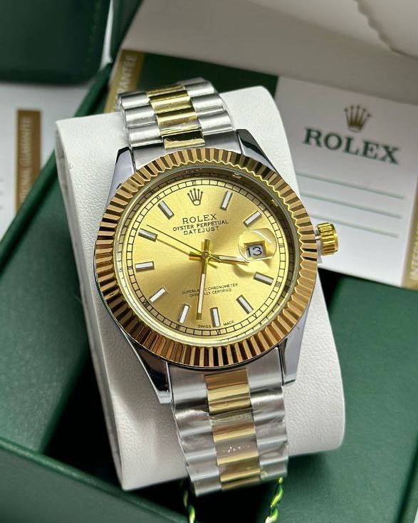 שעון יד רולקס לגברים 41 מ״מ – רמת AAA, כולל קופסה יוקרתית (25)