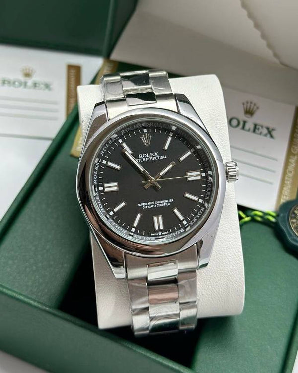 שעון יד רולקס לגברים 41 מ״מ – רמת AAA, כולל קופסה יוקרתית (2)