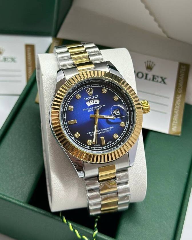 שעון יד רולקס לגברים 41 מ״מ – רמת AAA, כולל קופסה יוקרתית (31)