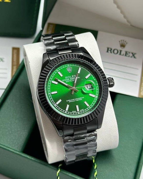 שעון יד רולקס לגברים 41 מ״מ – רמת AAA, כולל קופסה יוקרתית (34)