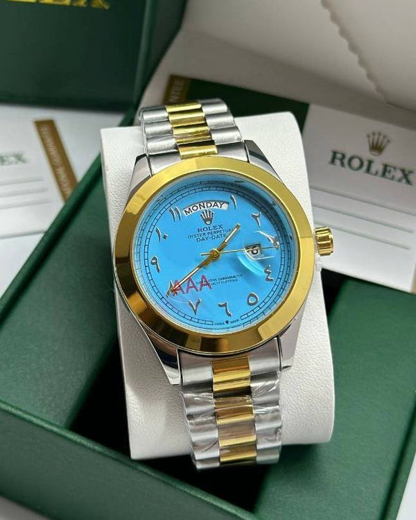 שעון יד רולקס לגברים 41 מ״מ – רמת AAA, כולל קופסה יוקרתית (43)