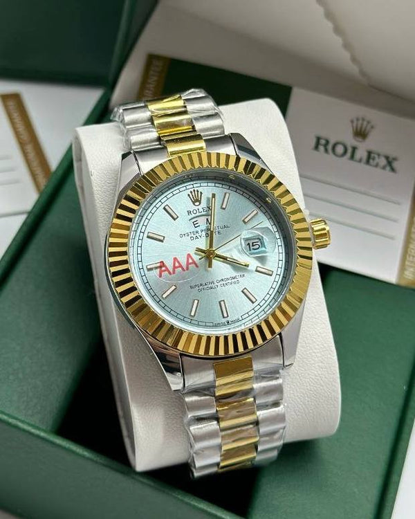 שעון יד רולקס לגברים 41 מ״מ – רמת AAA, כולל קופסה יוקרתית (48)