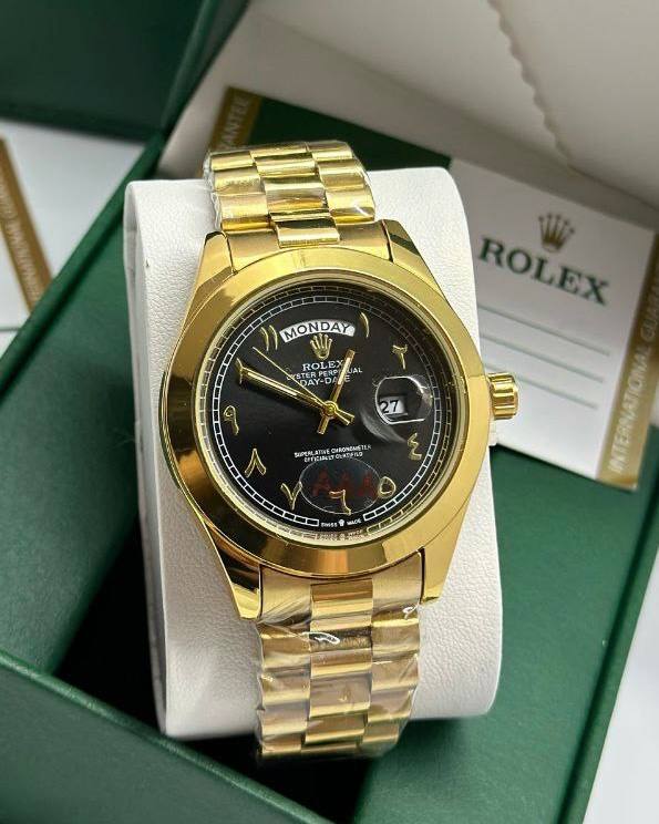 שעון יד רולקס לגברים 41 מ״מ – רמת AAA, כולל קופסה יוקרתית (49)