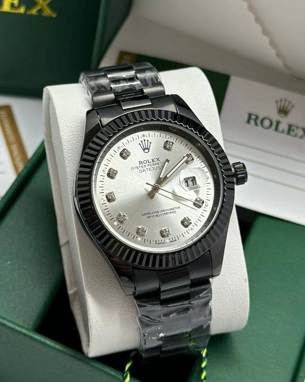 שעון יד רולקס לגברים 41 מ״מ – רמת AAA, כולל קופסה יוקרתית (50)