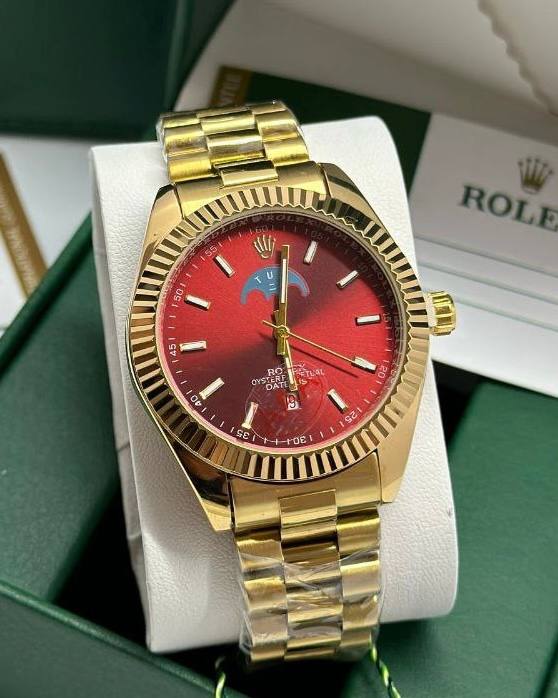 שעון יד רולקס לגברים 41 מ״מ – רמת AAA, כולל קופסה יוקרתית (51)