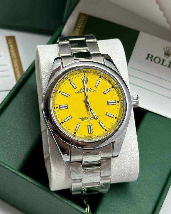 שעון יד רולקס לגברים 41 מ״מ – רמת AAA, כולל קופסה יוקרתית (55)