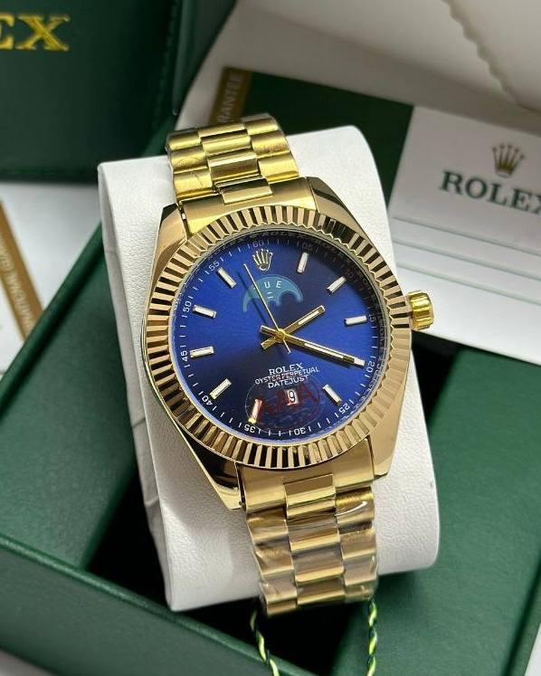 שעון יד רולקס לגברים 41 מ״מ – רמת AAA, כולל קופסה יוקרתית (58)